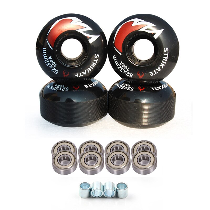 colorful double rocker skateboard wheels